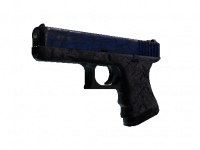 Glock-18 Blue Fissure